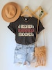 Read Banned Books Shirt, Book Lover Tee, Literary TShirt, Social Justice Gift, Equality T-Shirt, Bookish Shirt, Reading Top, Librarian Shirt 