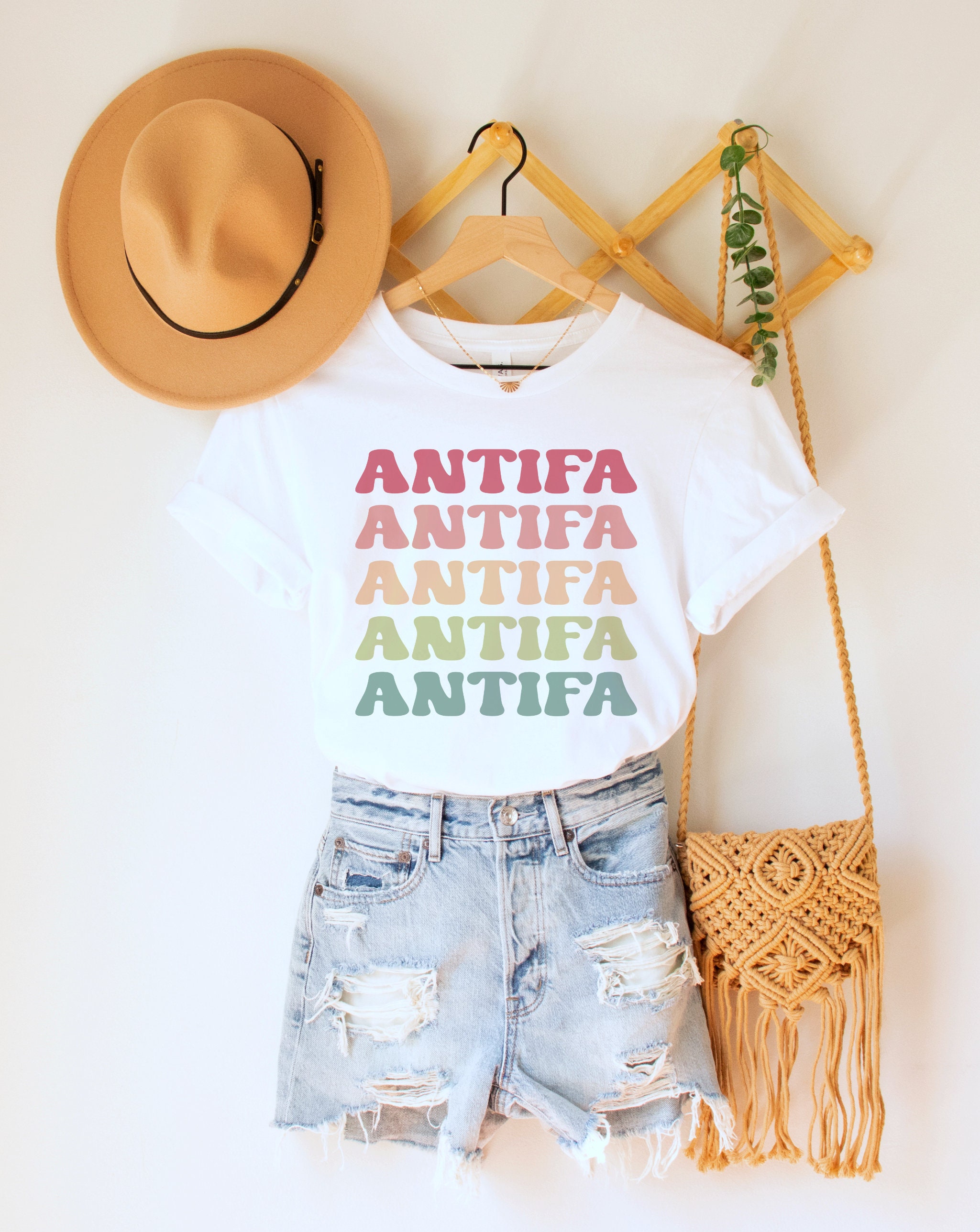 Antifa Shirt, Activist T-shirt, Anti Fascism Tee, Protest Clothing ...