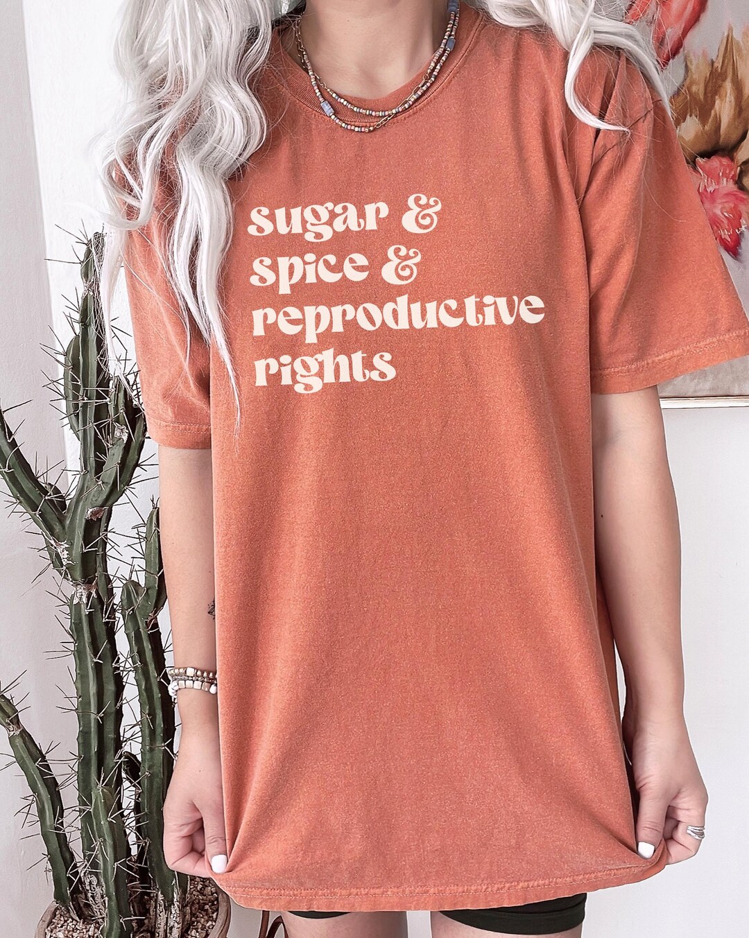 Reproductive Rights Colors Sugar and Spice and Reproductive Rights Comfort Colors® Shirt, Pro ...