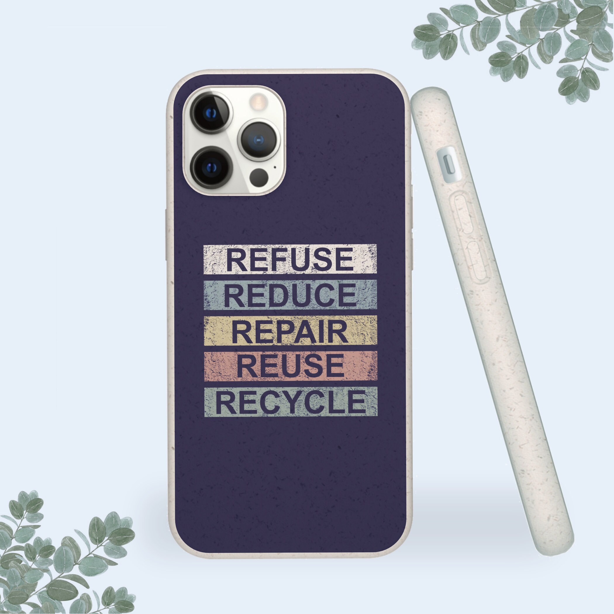 Biodegradable Recycle Phone Case iPhone 11 Pro 12 Pro 12 Pro Etsy