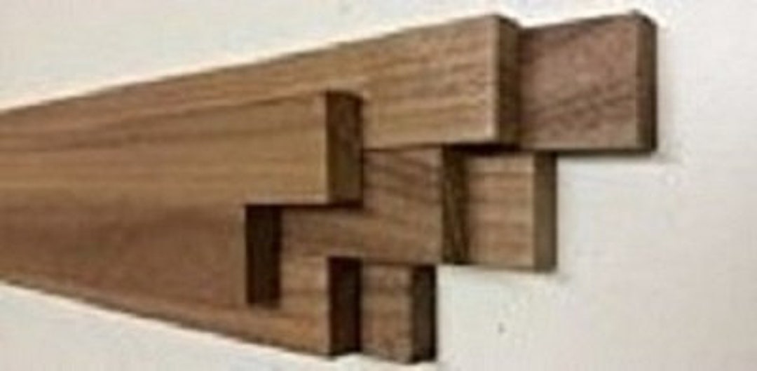 Holzleisten Zum Basteln 10 Bucheleisten 1000x44x8mm - 4-seitig