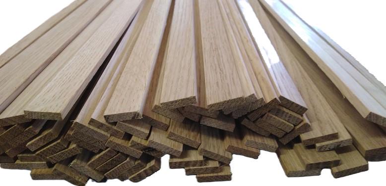 Lot De 10 Barres Rondes Bois Hêtre Lisse 15mm X 500mm - Bâtons Bricolage