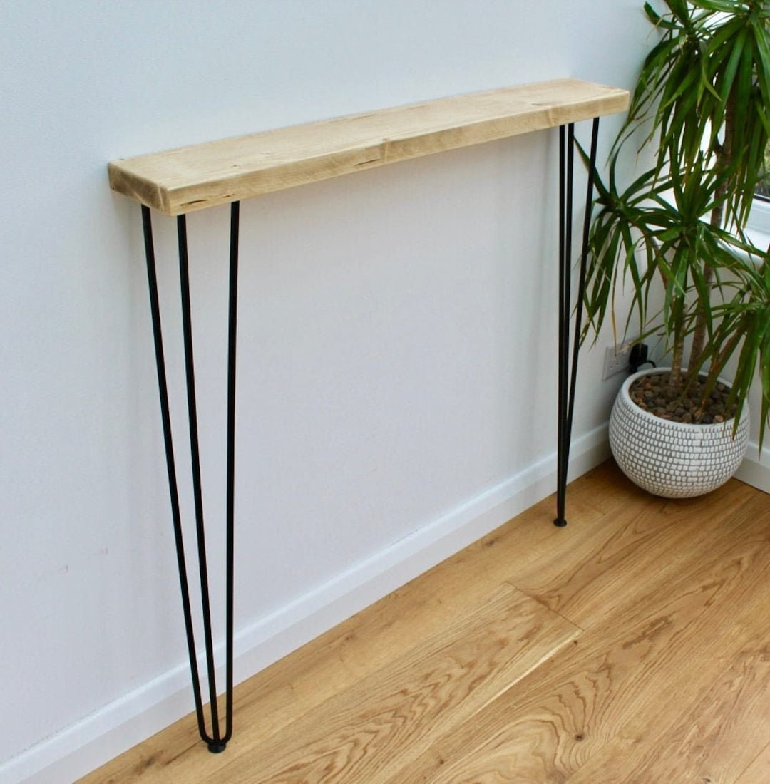 Console Table Radiator Cover 75cm Tall Handmade From Scaffold Etsy UK
