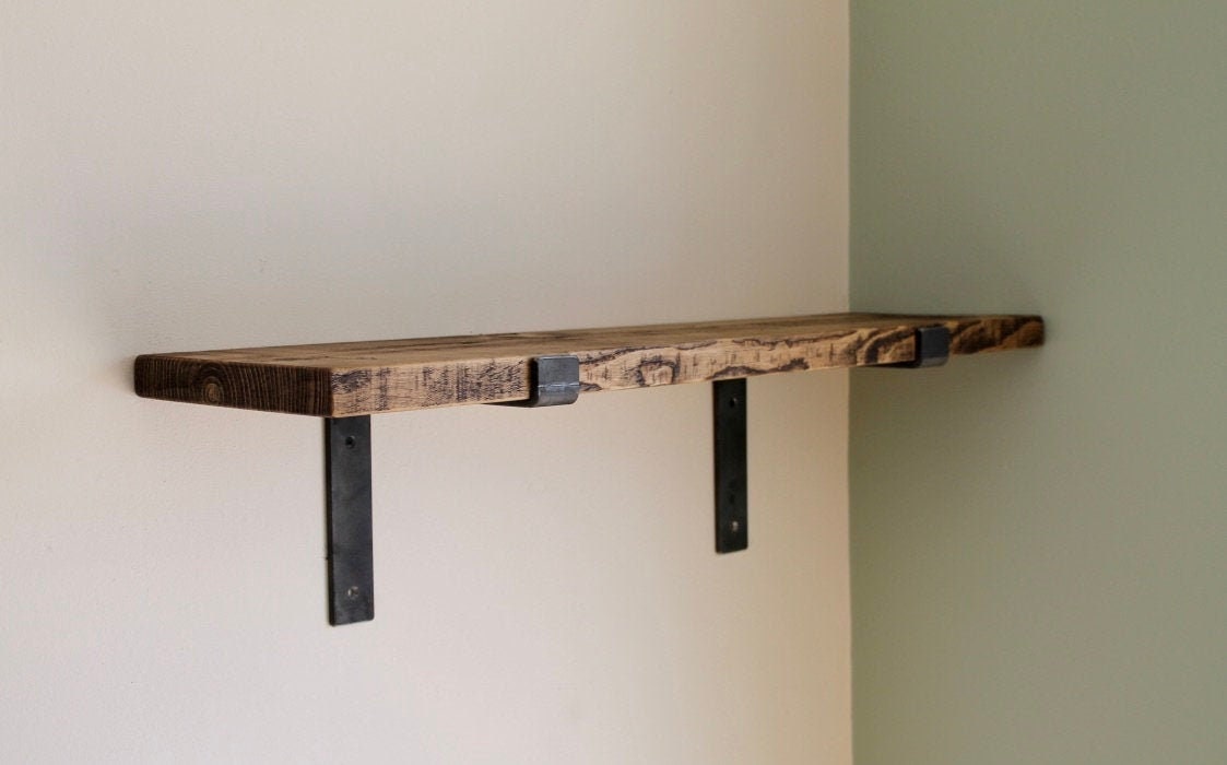 Scaffold Board Shelving Industrial Rustic Style Shelf Handmade Etsy UK