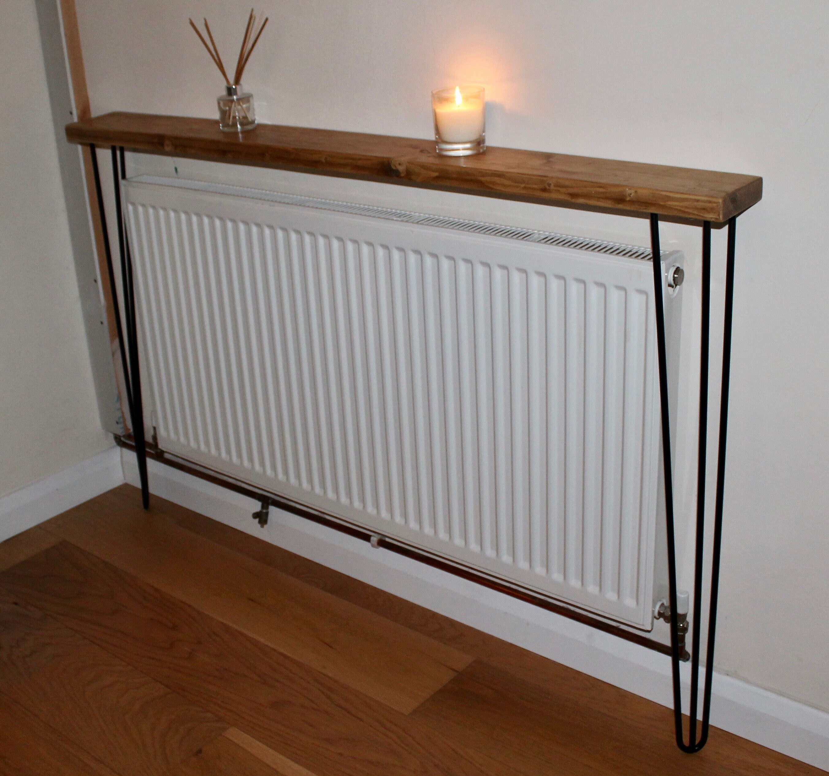 Console Table Radiator Cover 75cm Tall Handmade From Scaffold Etsy UK