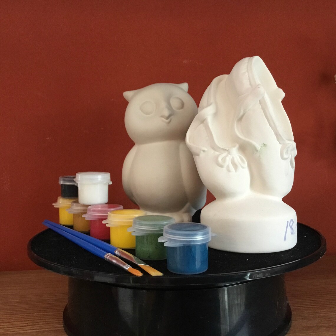 Kits for kids Ceramic to Paint Kit Ceramic Kit DIY Ceramic Etsy