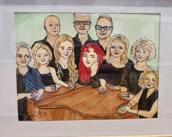 Custom Illustrative portraits