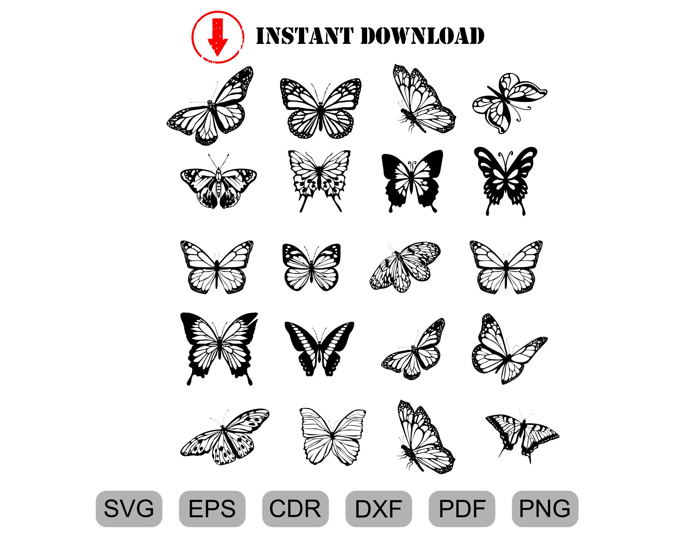 Free Free Butterfly Svg Bundle 443 SVG PNG EPS DXF File