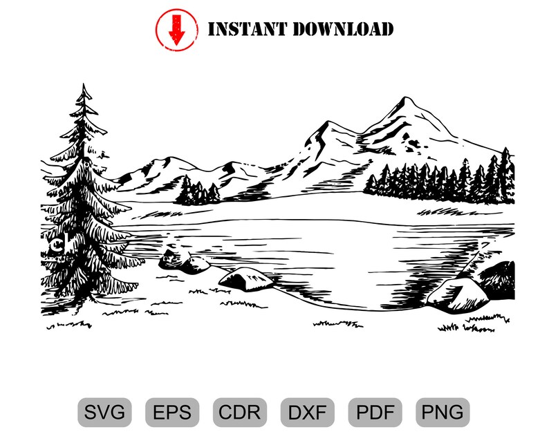 Free Free 167 Mountain Pine Svg SVG PNG EPS DXF File