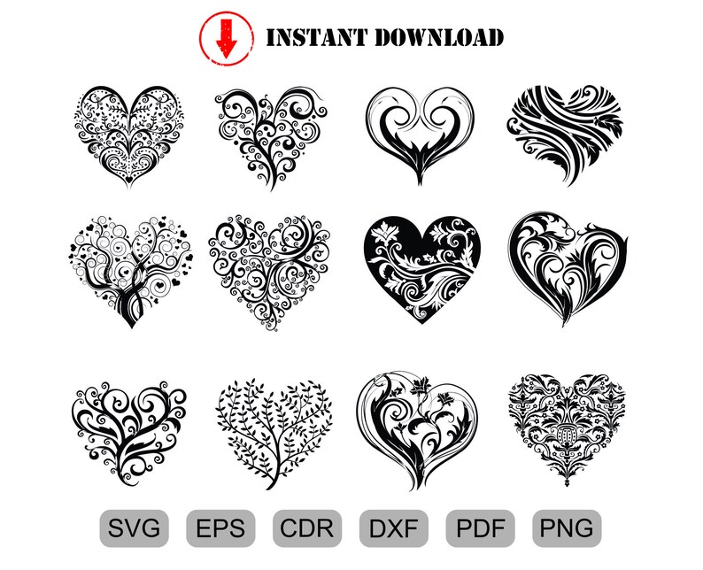 Free Free Heart Doodle Svg 421 SVG PNG EPS DXF File