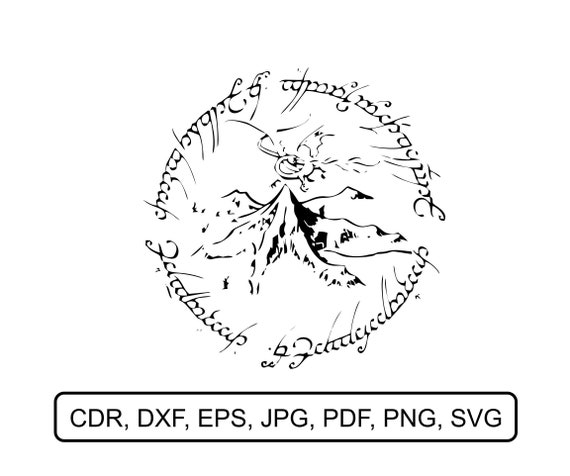 Download The Lonely Mountain Svg Cut File Instant Download Lord Of The Etsy