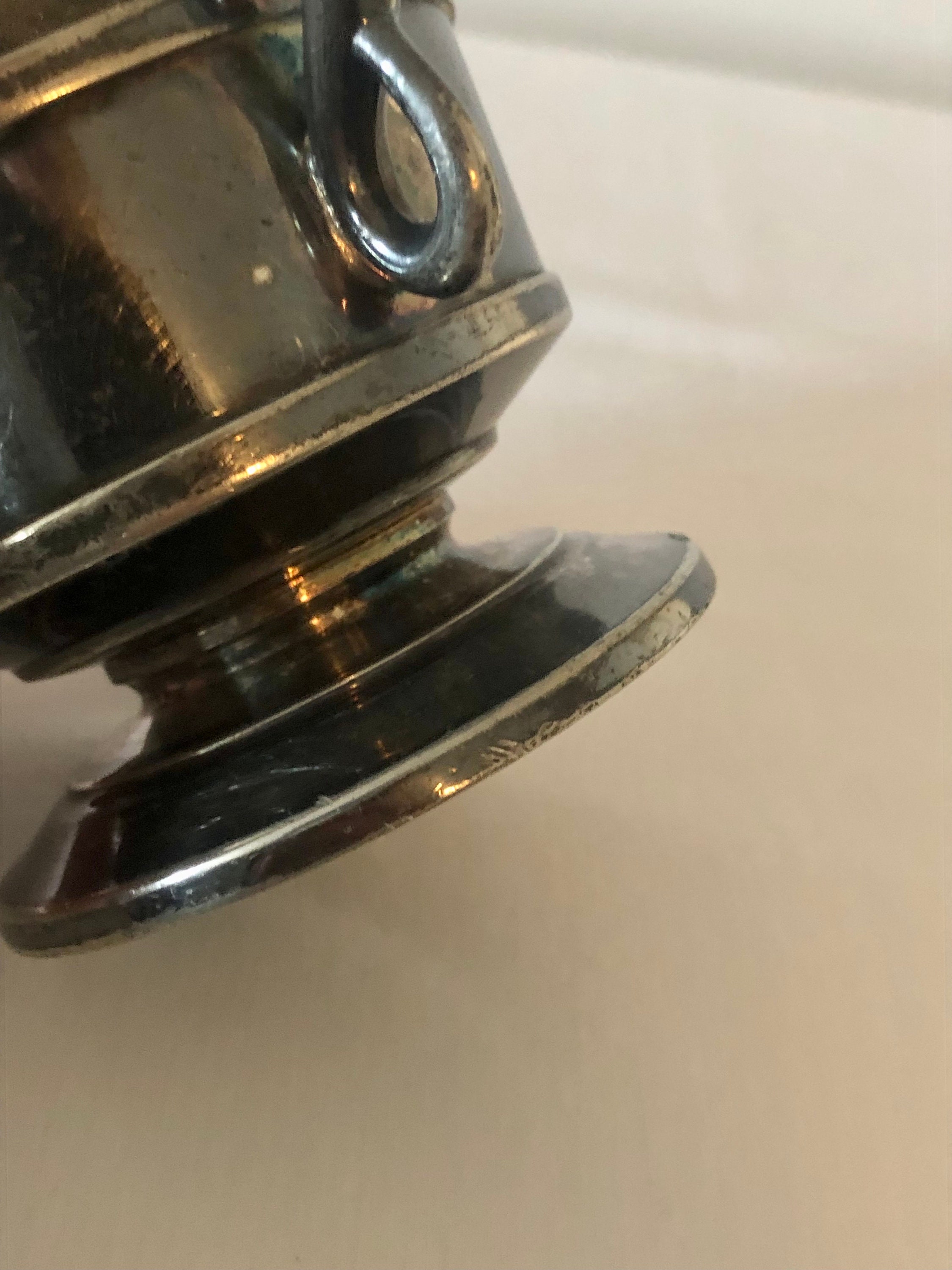 Rogers Smith Co. Silver Plated Pedestal Cup New Haven, Connecticut 1868