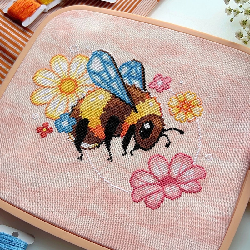 Spring Cross Stitch - Etsy