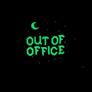 Out Of Office GLOW in the DARK Kreuzstichmuster - Camping Wald Kreuzstich - Galaxie - Gemütliches Feuer - Sommer Kreuzstichmuster PDF Bild 5