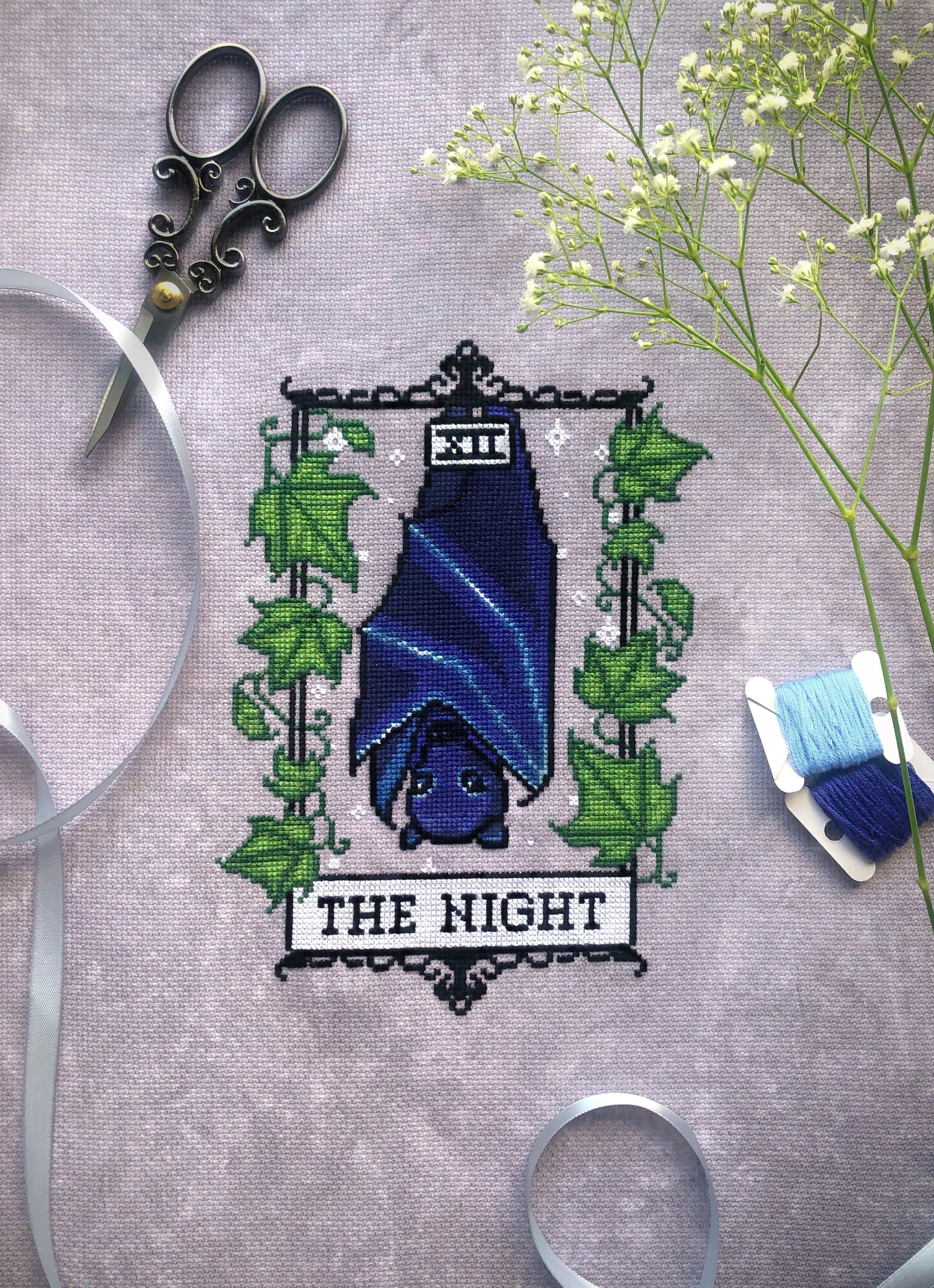 Tarot cross stitch - Etsy 日本