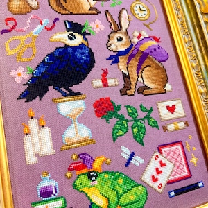 The Secret Grove Stitch-A-Long - Cross Stitch SAL - Magical and Cozy StitchAlong - Forest Animals & Critters Cross Stitch Patterns PDF image 4