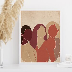 Girl Power, Printable Wall Art, Feminist Poster, Strong female art, Feminist Art printable, Empowered women Poster, Feminist Art printable