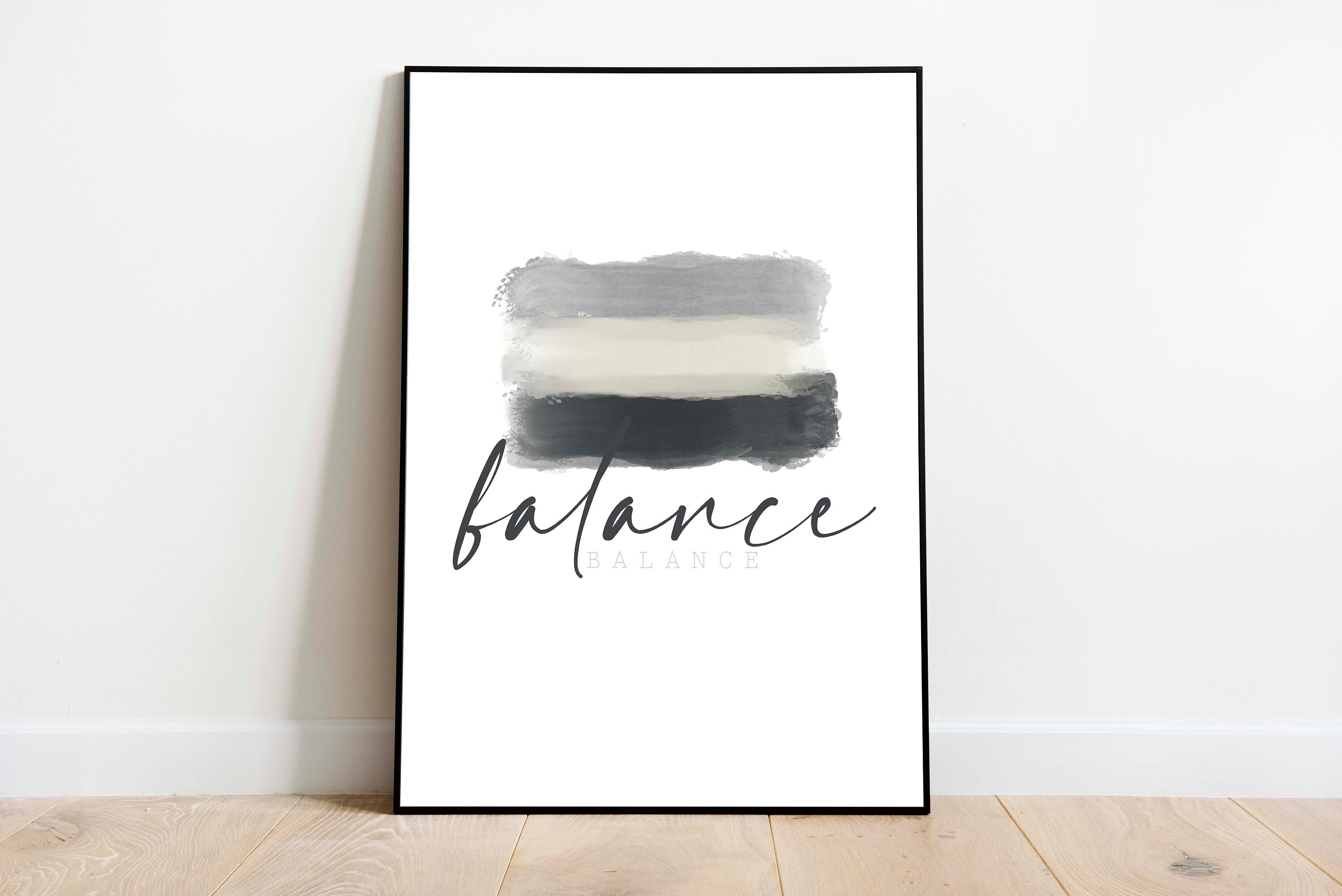 Balance in Colors, Inspirational Poster, Instant Download, Printable ...