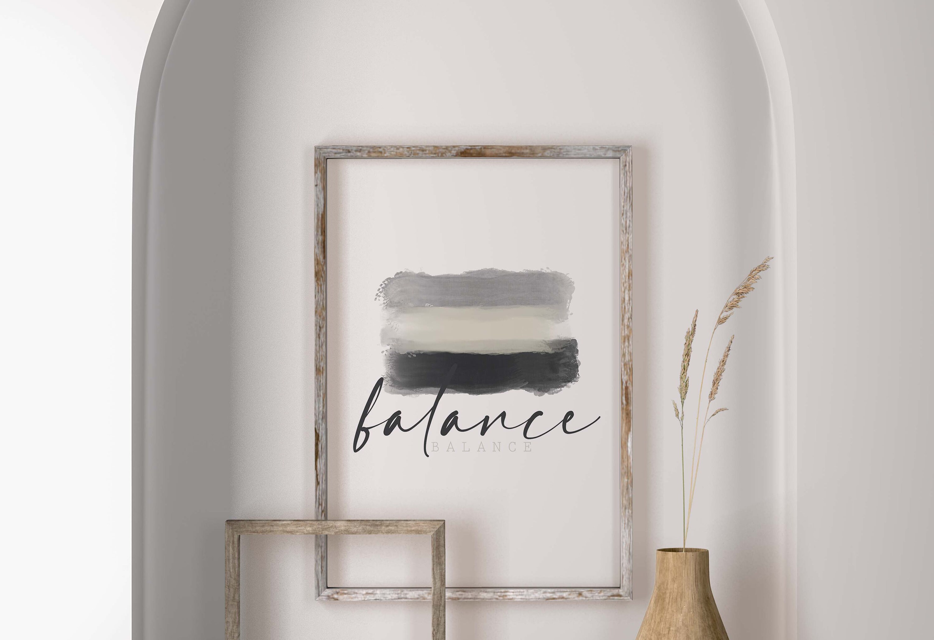 Balance in Colors, Inspirational Poster, Instant Download, Printable ...
