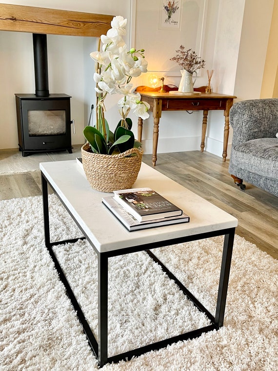 Marble And Metal Coffee Table Marble And Metal Coffee Table