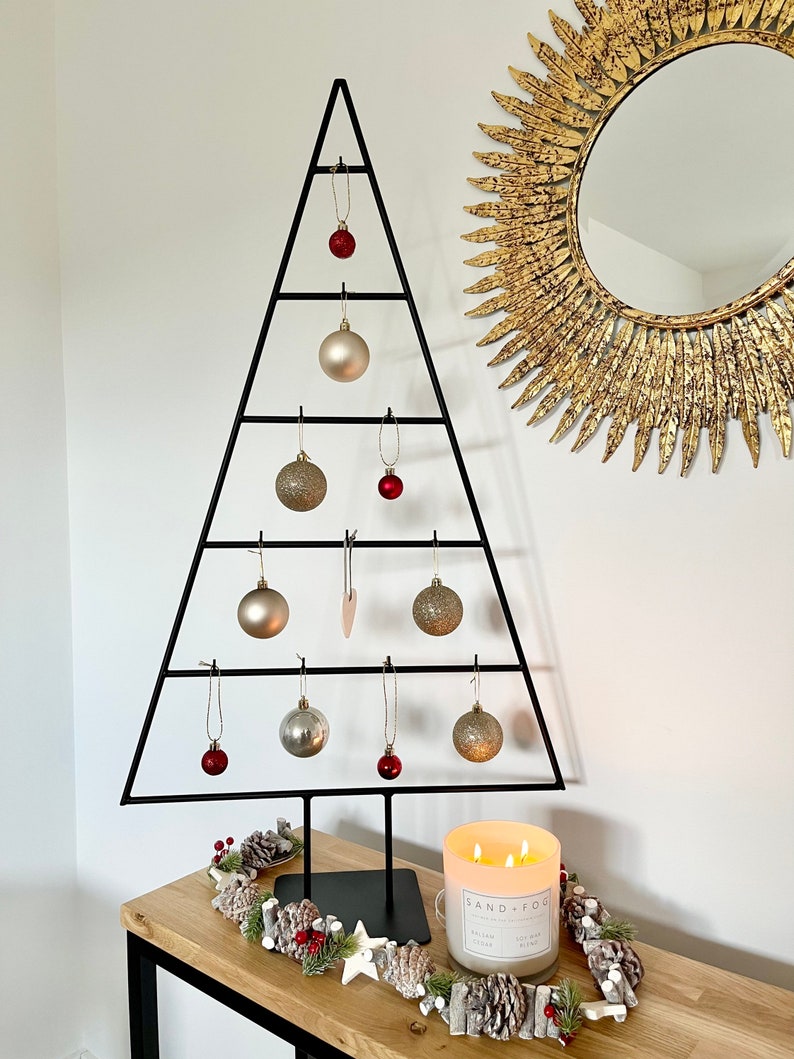 Metal Standing Christmas Tree Large Etsy UK