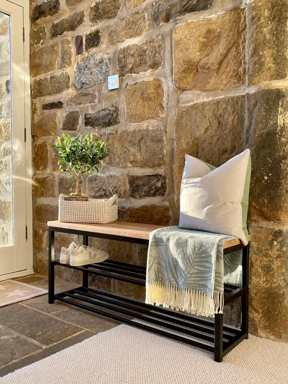 Hallway Boot Bench Etsy UK