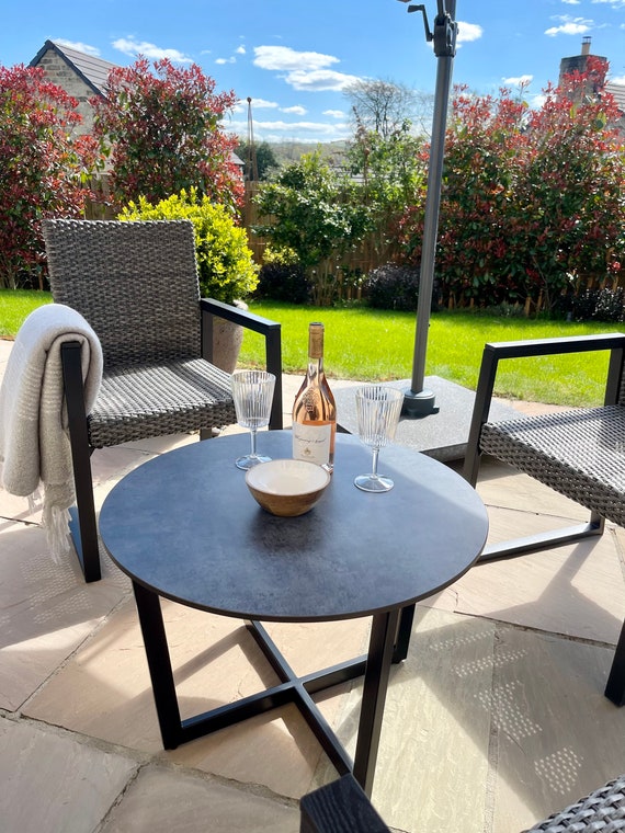 Outdoor Coffee Table Round Etsy UK