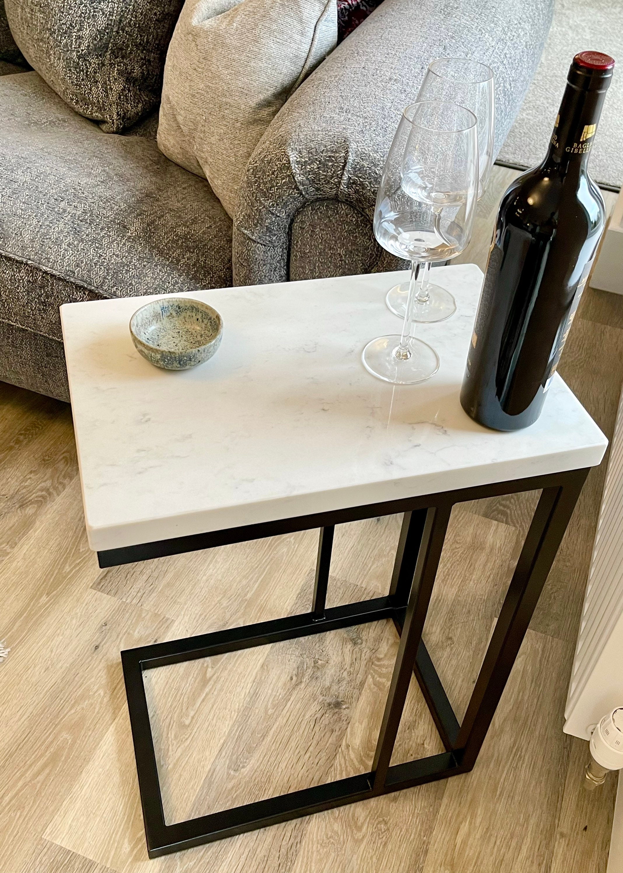 Crystal quartz 2024 coffee table