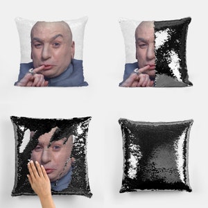 Dr. EVIL - Austin Powers Fan Sequin Kissenbezug