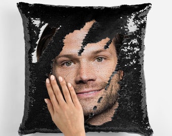 JARED PADALECKI - Fan Sequin Pillowcase