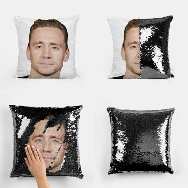 TOM HIDDLESTON - Fan Sequin Pillowcase