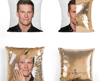 Tom Brady - Fan Sequin Pillowcase