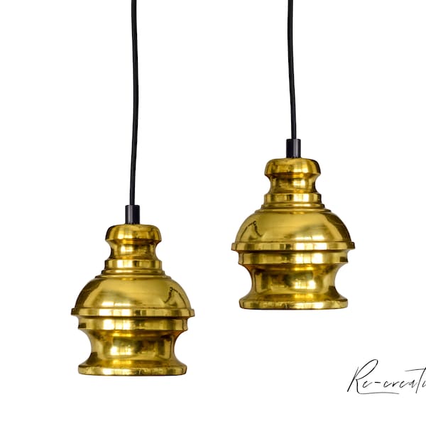 Brass Pendant Light Etsy