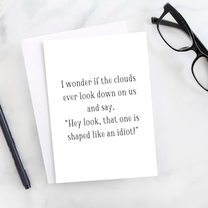 Sarcastic Greeting Cards, Funny Printable Cards, Instant Download, Funny Birthday Card, Sarcastic Birthday Card