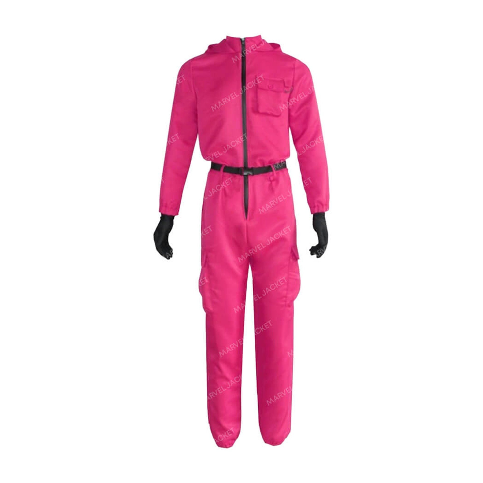 Squid Game Tracksuit Squid Game Guard Suit Squid Game Pink - Etsy India