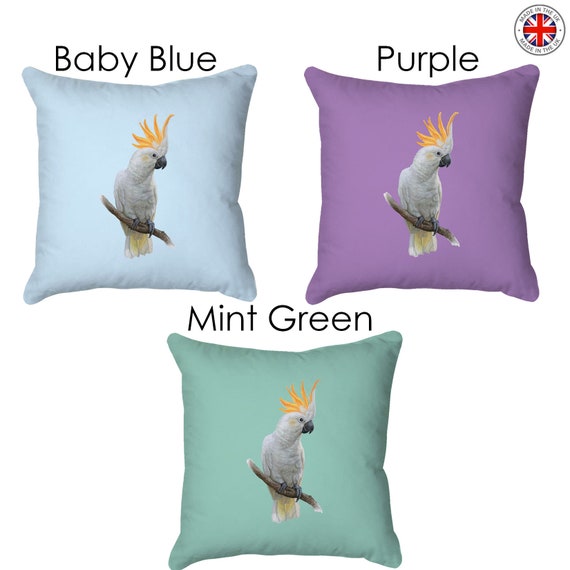 Designer Bird Outdoor Quick Dry Filled Cushions 43x43cm Garden