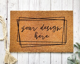 Download Coir Doormat Mockup Etsy