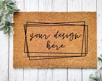 Download Coir Doormat Mockup Etsy