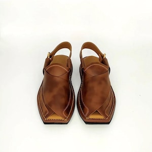 Handmade Leather Peshawari Sandals: Traditional Pakistani Chappals