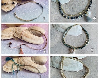 Bracelet perles Miyuki, bracelet fin en perles de Miyuki, bracelet femme perles,  plus sur Ateliersdisa