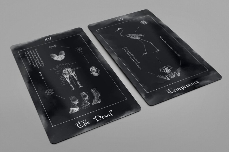 Paracelsus Dreams Tarot Deck 78 Cards Black Edition | Etsy