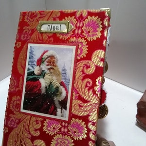 NATALE JUNK JOURNAL Diario delle vacanze Memory Keeper Winter Journal Vintage Christmas papers