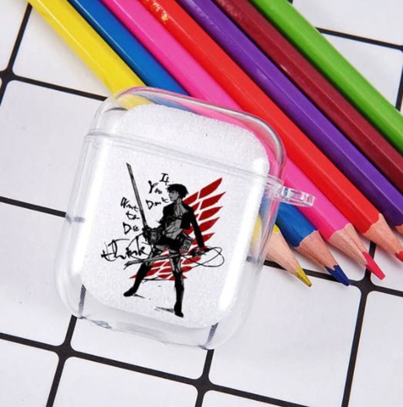 Anime Airpod Case Cute Cartoon Plastic Airpods Case Christmas Clear Airpods Case Airpods cover Airpods Holder Headpearpods Case