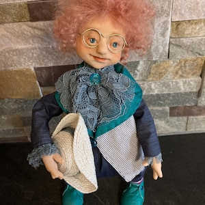 art doll, handmade doll, interior doll, collectible doll, gift doll, sculpture doll, artist doll, decorative doll, souvenir doll