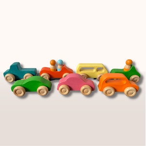 Wooden Car Set