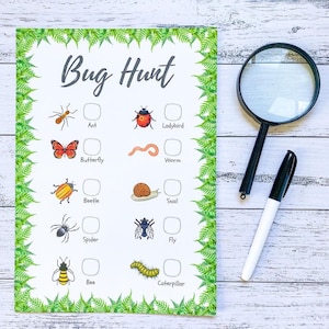 Bug Hunt - Printable