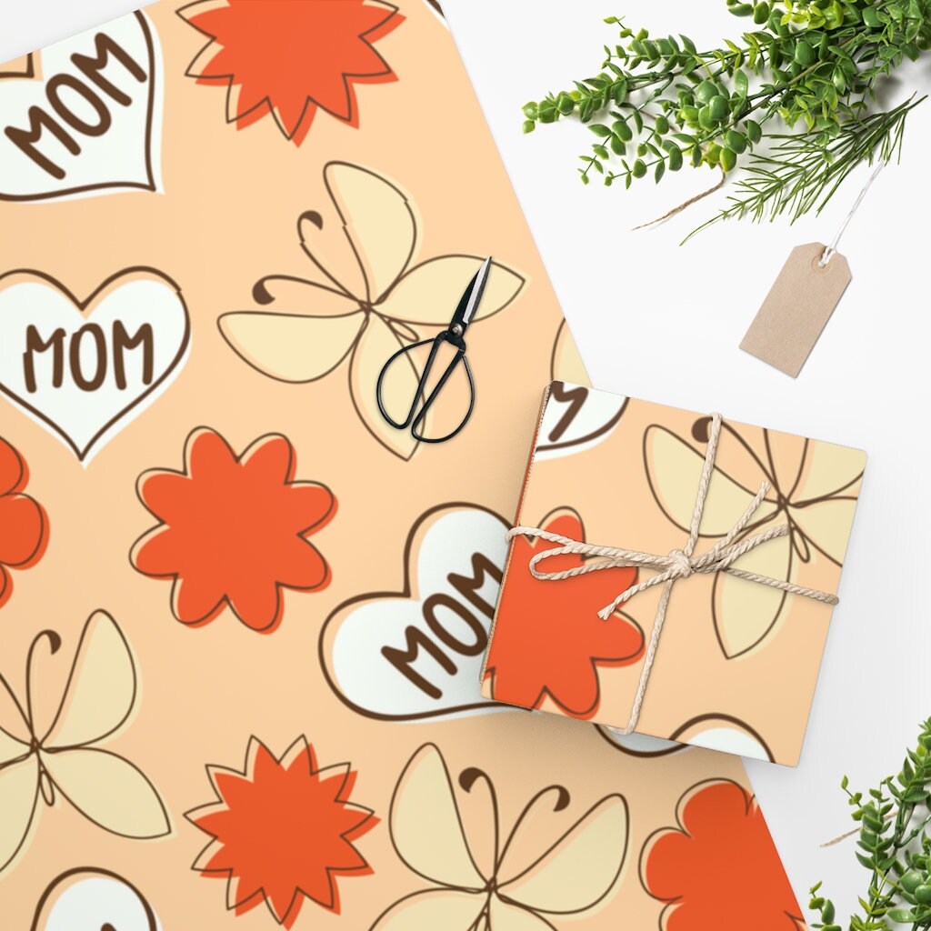 MOM Wrapping Paper 90 GSM Fine Art Paper Premium gloss Etsy