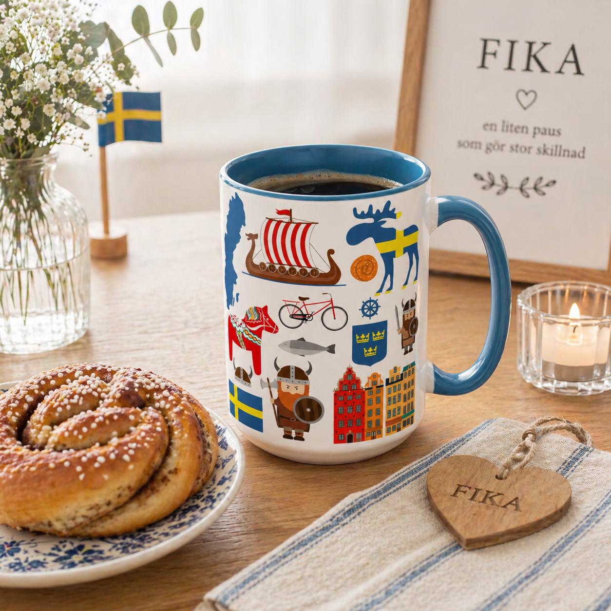 Sweden coffee mug