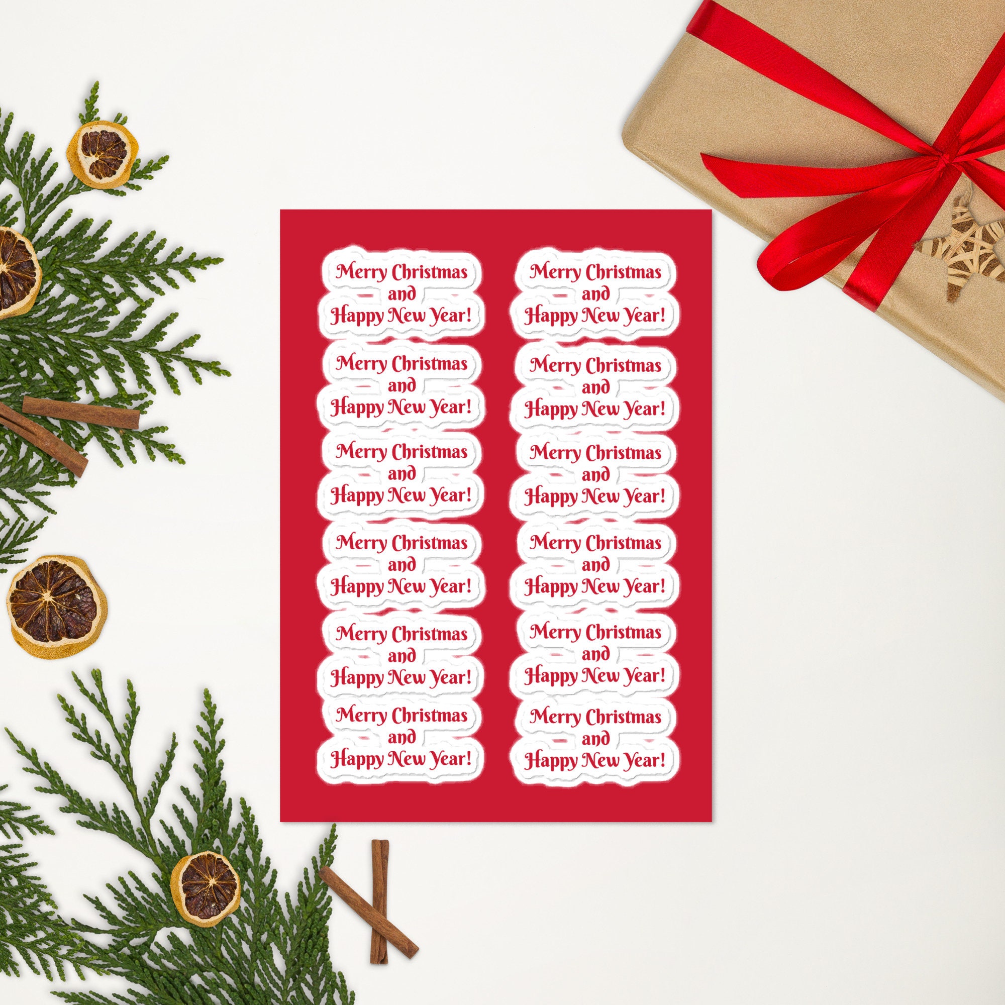 Happy New Year Label - Etsy