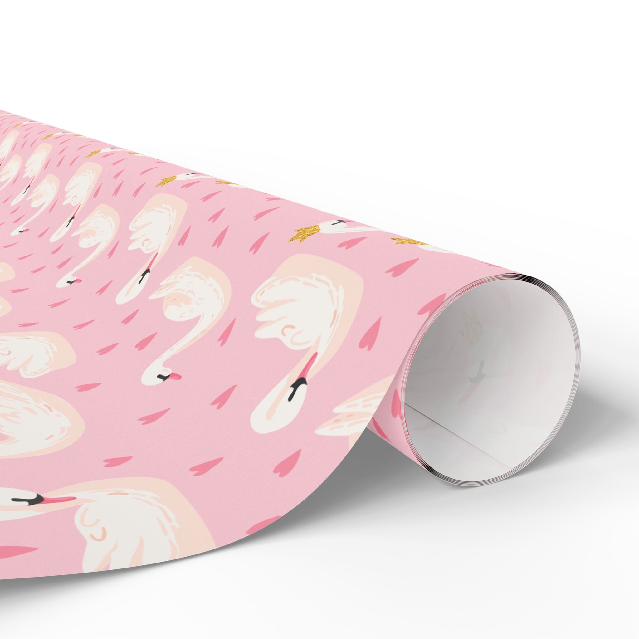 Pink Swan Rice Paper Swan Princess Wrapping Paper: Glossy 90gsm Fine Art Paper - Etsy